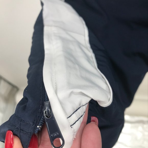 🎪Nike navy side zip sweatpants - Picture 4 of 6